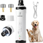 Rechargeable Electric Pet Nail Grinder – USB Cat & Dog Nail Trimmer
