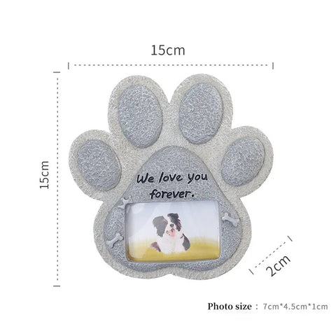 Pet Memorial Tombstone – Resin Cat & Dog Sympathy Keepsake