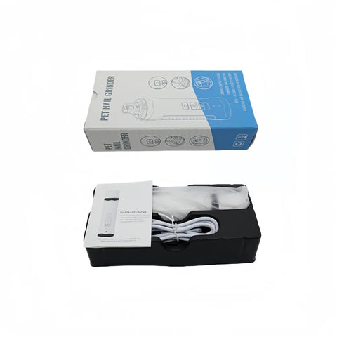 Rechargeable Electric Pet Nail Grinder – USB Cat & Dog Nail Trimmer