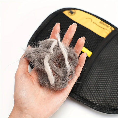 Large Pet Grooming Gloves – Static Hair Removal Deshedding Gloves for Cats & Dogs