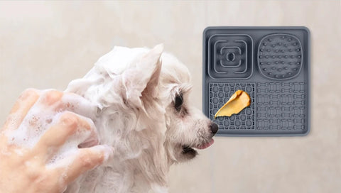 Silicone Pet Lick Mat – Anti-Choking Slow Feeder with Suction Cup