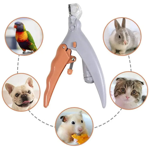 Professional LED Light Pet Nail Clippers – Safe Cat & Dog Nail Trimmer