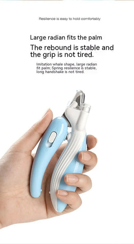 LED Pet Nail Clippers – Labor-Saving Electric Nail Trimmer for Dogs & Cats