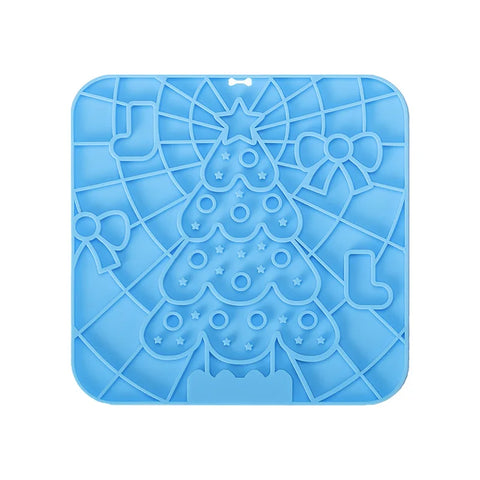 Pet Lick Mat for Dogs – Silicone Slow Feeder & Bath Distraction Mat