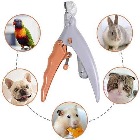 Professional LED Light Pet Nail Clippers – Safe Cat & Dog Nail Trimmer