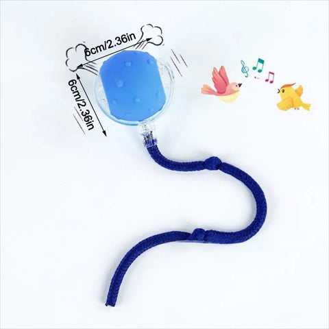 Automatic Rolling Cat Ball Toy – Rechargeable Interactive Toy with Bird Sounds