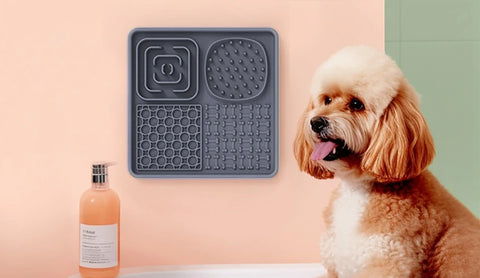 Silicone Pet Lick Mat – Anti-Choking Slow Feeder with Suction Cup