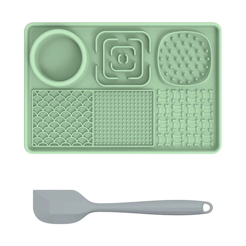 Silicone Pet Lick Mat – Anti-Choking Slow Feeder with Suction Cup