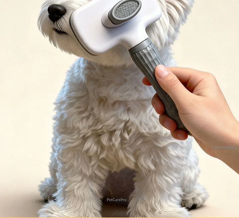 Self-Cleaning Slicker Brush – Deshedding Comb for Long & Short Hair