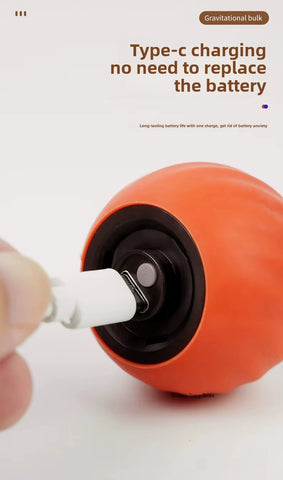 Speedy Tail 2.0 Interactive Cat Toy – USB Rechargeable Motion Ball