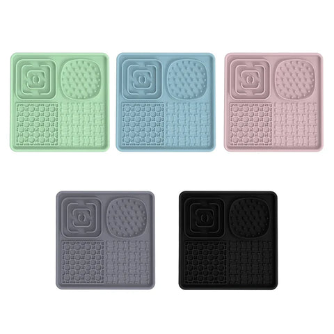 Silicone Pet Lick Mat – Anti-Choking Slow Feeder with Suction Cup