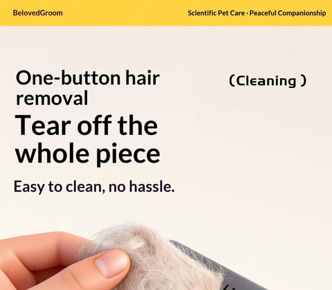 Self-Cleaning Slicker Brush – Deshedding Comb for Long & Short Hair