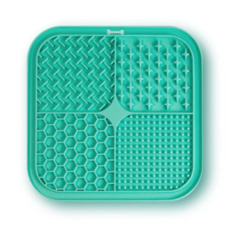 4-in-1 Pet Licking Mat – Suction Cup Slow Feeder for Dogs & Cats