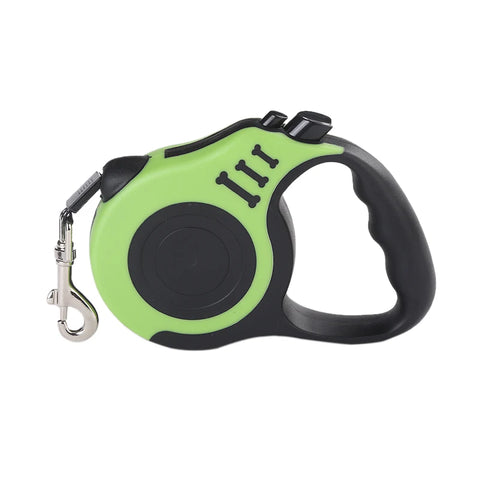 Retractable Dog Leash 3m/5m – Strong Nylon Automatic Pet Lead