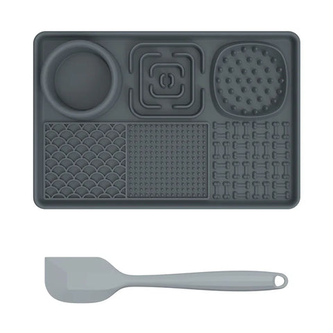 Silicone Pet Lick Mat – Anti-Choking Slow Feeder with Suction Cup