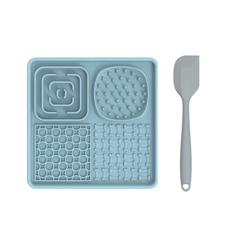 Silicone Pet Lick Mat – Anti-Choking Slow Feeder with Suction Cup