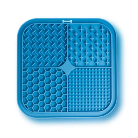 4-in-1 Pet Licking Mat – Suction Cup Slow Feeder for Dogs & Cats