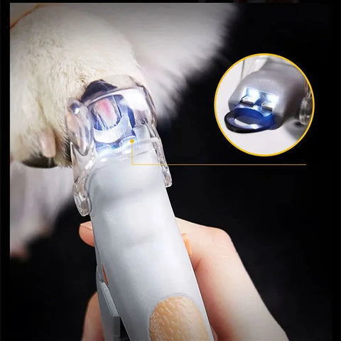 Professional LED Light Pet Nail Clippers – Safe Cat & Dog Nail Trimmer