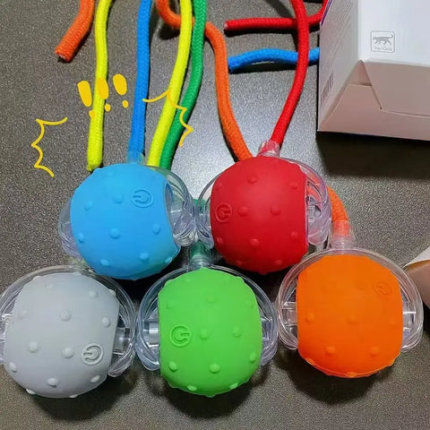 Automatic Rolling Cat Ball Toy – Rechargeable Interactive Toy with Bird Sounds