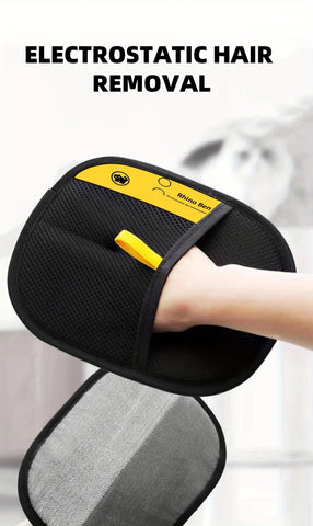 Large Pet Grooming Gloves – Static Hair Removal Deshedding Gloves for Cats & Dogs