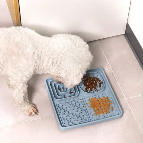 Silicone Pet Lick Mat – Anti-Choking Slow Feeder with Suction Cup