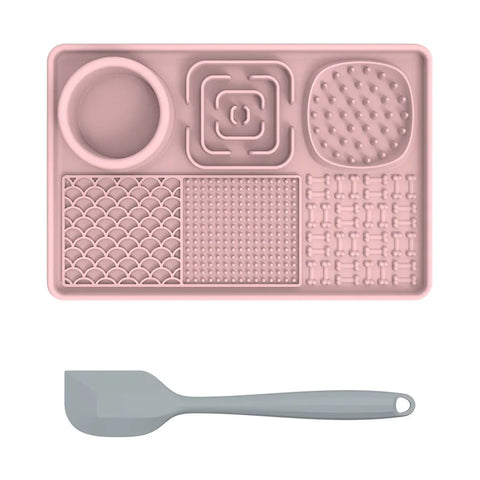 Silicone Pet Lick Mat – Anti-Choking Slow Feeder with Suction Cup