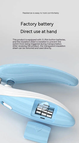 LED Pet Nail Clippers – Labor-Saving Electric Nail Trimmer for Dogs & Cats