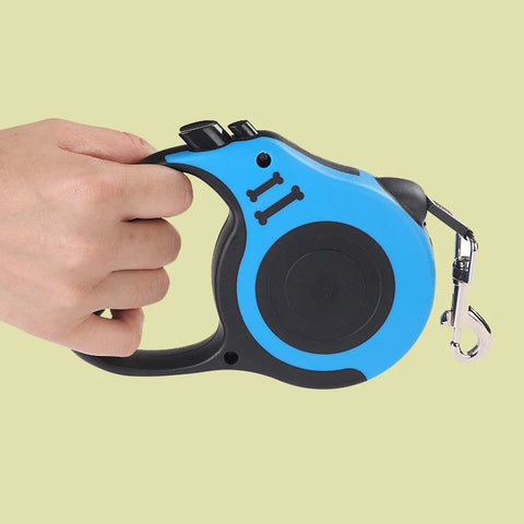 Retractable Dog Leash 3m/5m – Strong Nylon Automatic Pet Lead