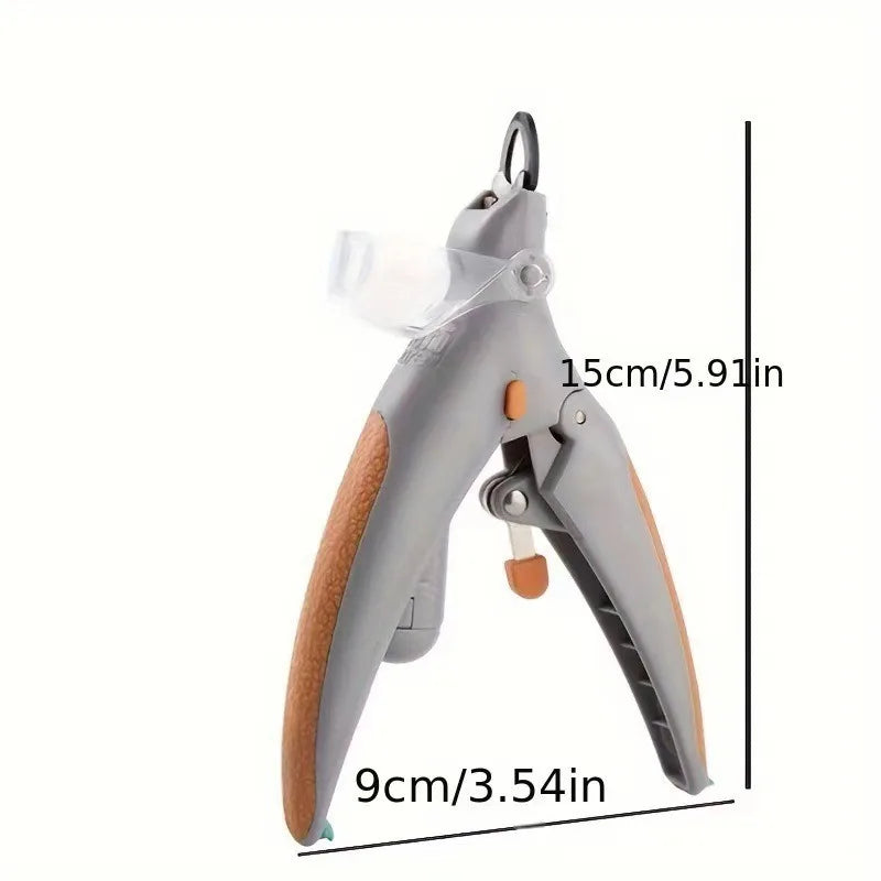 Professional LED Light Pet Nail Clippers – Safe Cat & Dog Nail Trimmer