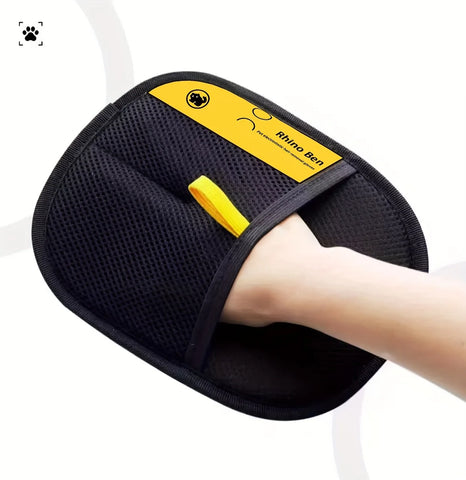 Large Pet Grooming Gloves – Static Hair Removal Deshedding Gloves for Cats & Dogs