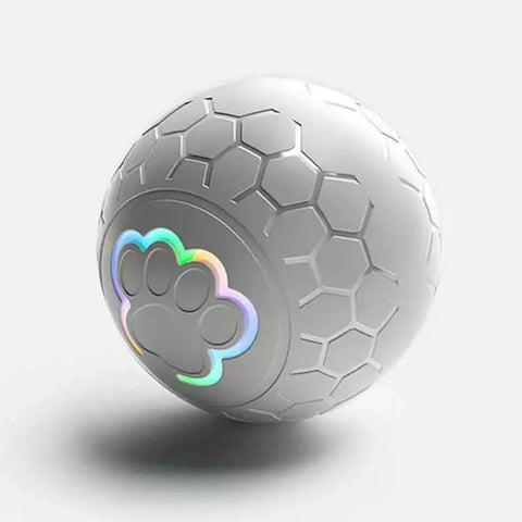 Smart Interactive Dog Ball – USB Rechargeable LED Bouncing Toy