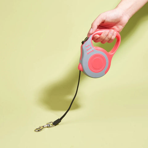 Retractable Dog Leash 3m/5m – Strong Nylon Automatic Pet Lead