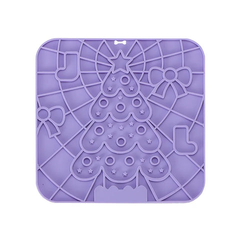 Pet Lick Mat for Dogs – Silicone Slow Feeder & Bath Distraction Mat