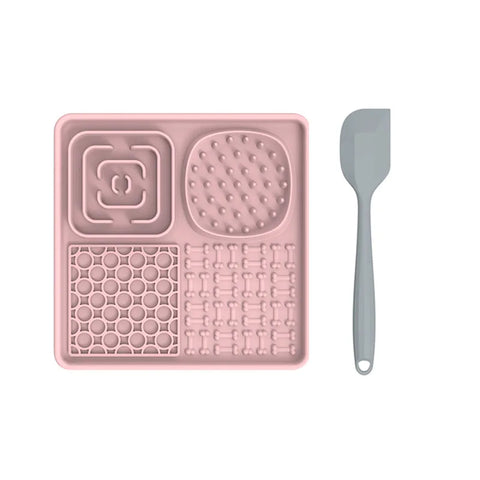 Silicone Pet Lick Mat – Anti-Choking Slow Feeder with Suction Cup