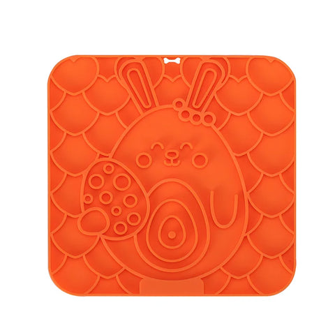 Pet Lick Mat for Dogs – Silicone Slow Feeder & Bath Distraction Mat
