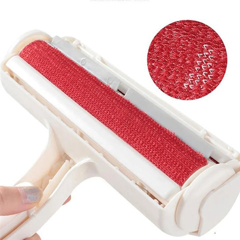 Reusable Pet Hair Remover Roller – Lint Brush for Furniture & Clothing