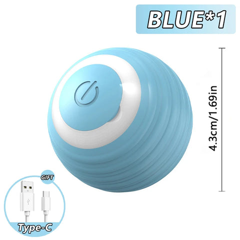 Speedy Tail 2.0 Interactive Cat Toy – USB Rechargeable Motion Ball