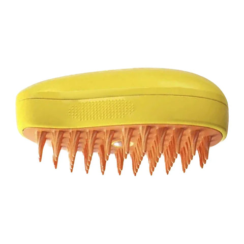 3-in-1 Steam Massage Pet Brush – Rechargeable Cat & Dog Grooming Comb