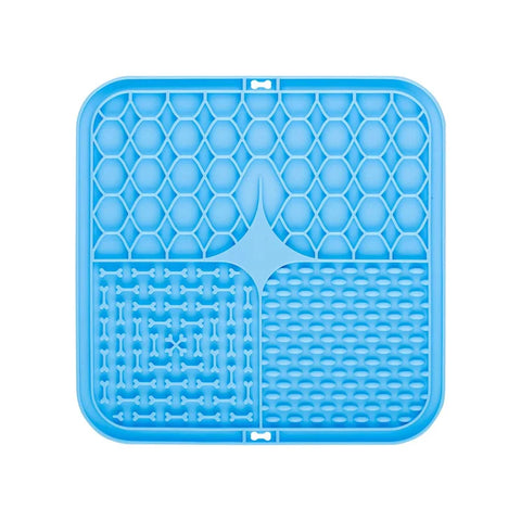 Pet Lick Mat for Dogs – Silicone Slow Feeder & Bath Distraction Mat