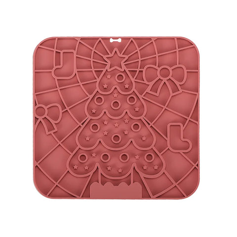 Pet Lick Mat for Dogs – Silicone Slow Feeder & Bath Distraction Mat