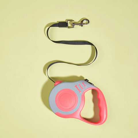 Retractable Dog Leash 3m/5m – Strong Nylon Automatic Pet Lead