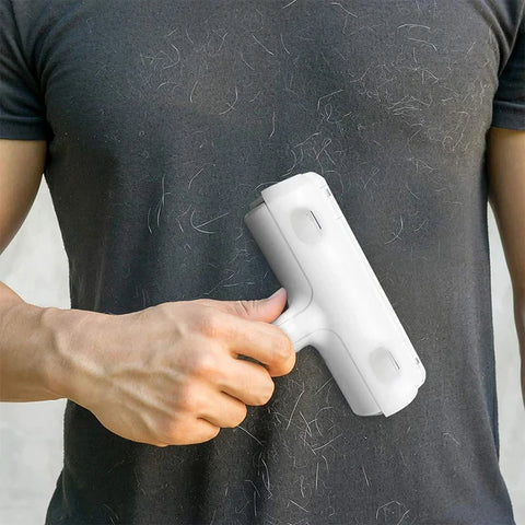 Reusable Pet Hair Remover Roller – Lint Brush for Furniture & Clothing