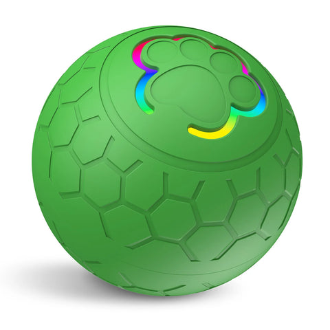 Smart Interactive Dog Ball – USB Rechargeable LED Bouncing Toy