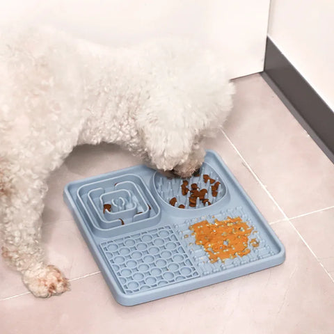 Silicone Pet Lick Mat – Anti-Choking Slow Feeder with Suction Cup