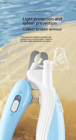 LED Pet Nail Clippers – Labor-Saving Electric Nail Trimmer for Dogs & Cats